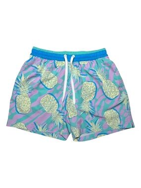 Chubbies Pineapple Swim Trunks 5.5” Inseam Low Tides Mens M Beach